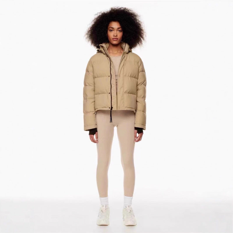 4-Grid Goose Down Winter Coat