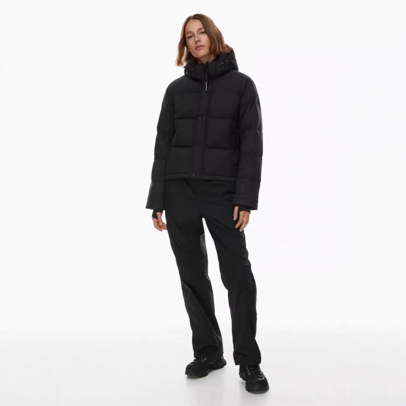 4-Grid Goose Down Winter Coat
