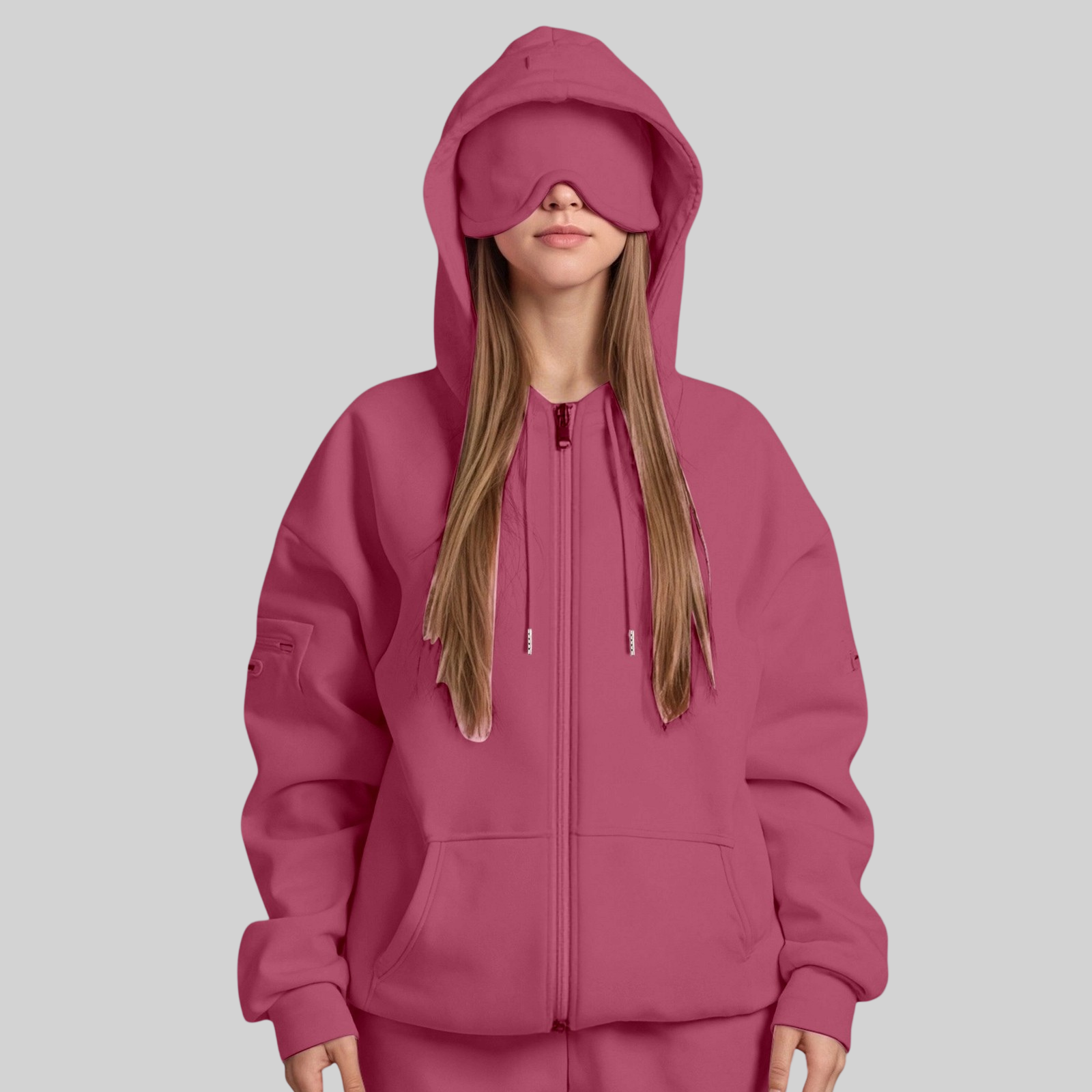 Airplane Mode Travel Zip Hoodie