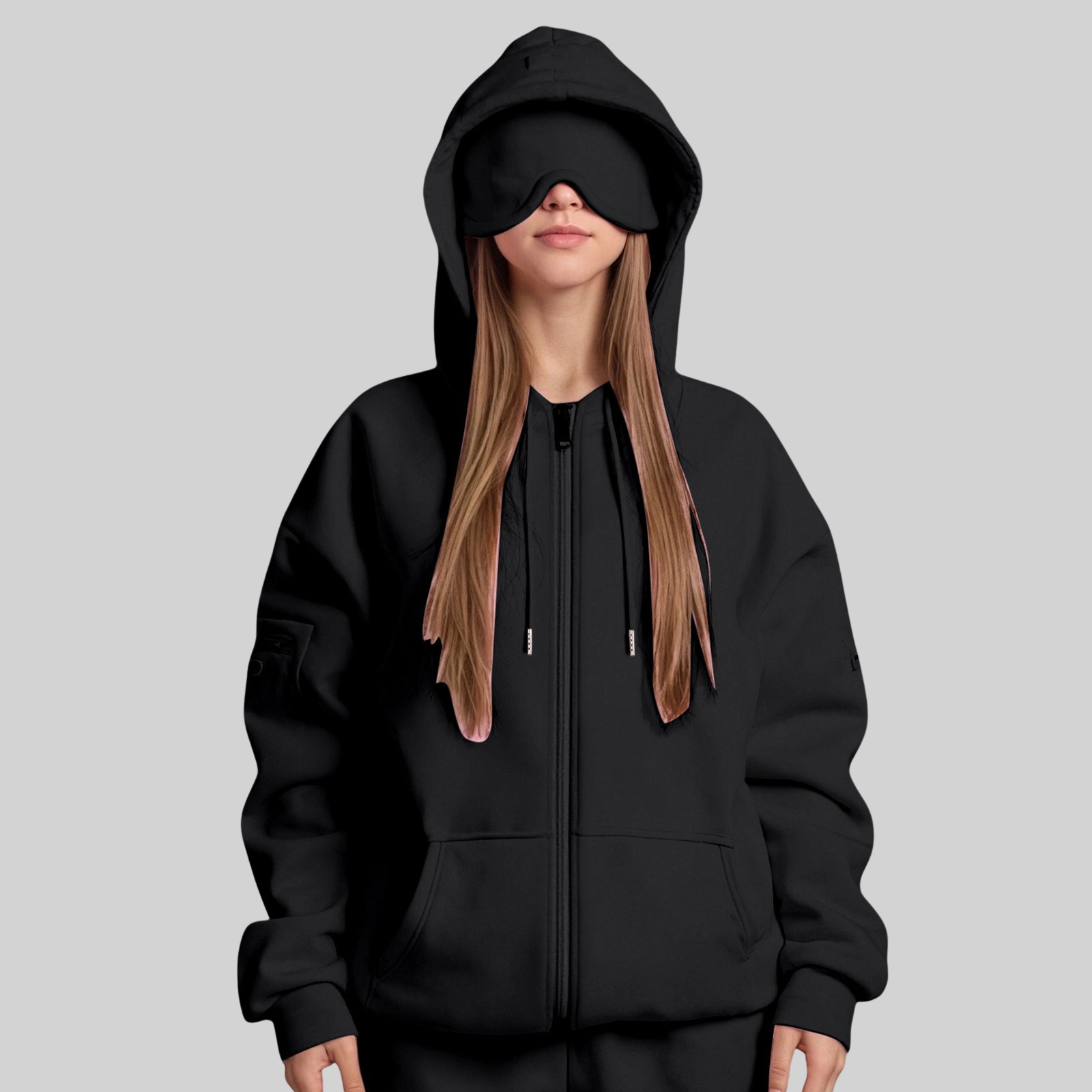 Airplane Mode Travel Zip Hoodie