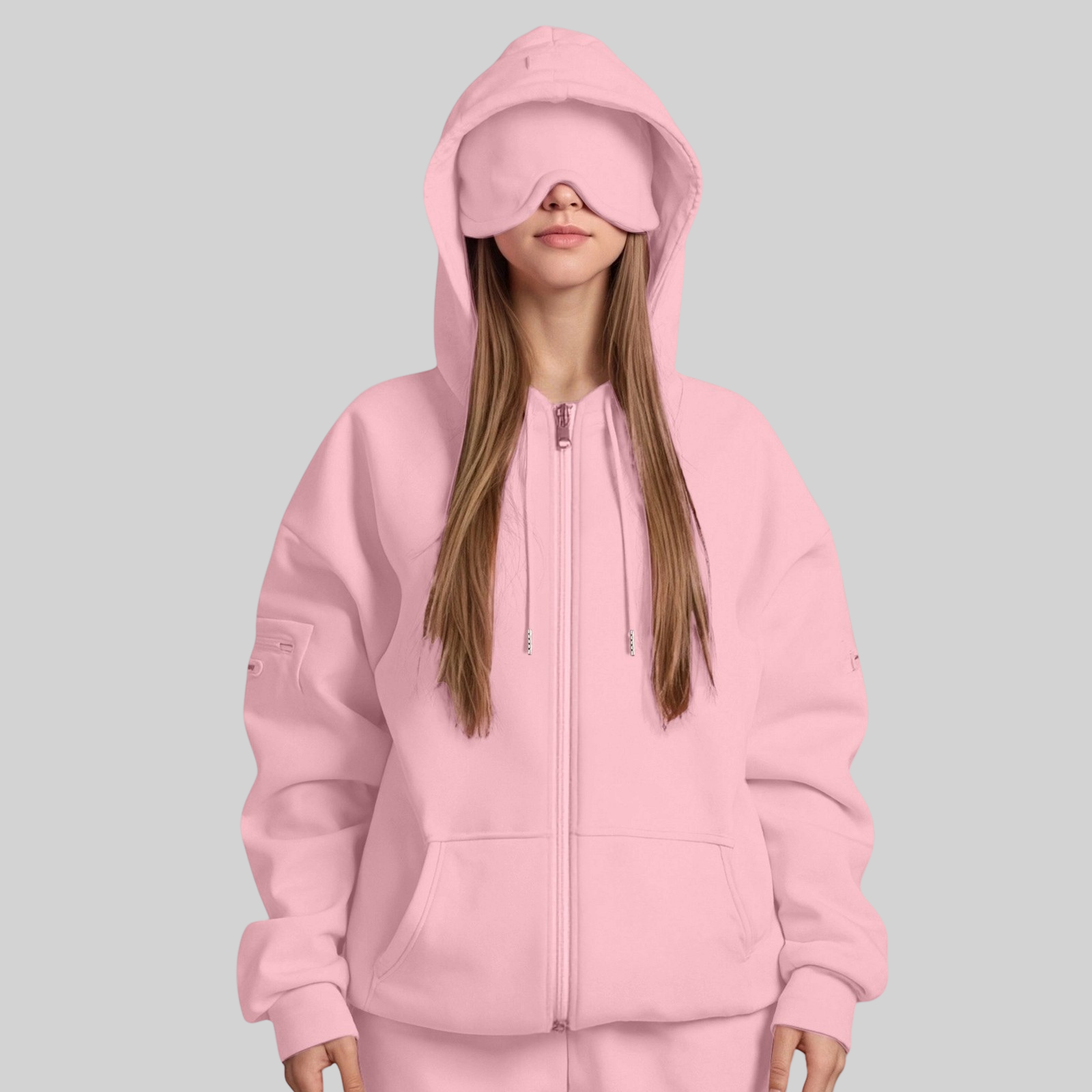 Airplane Mode Travel Zip Hoodie