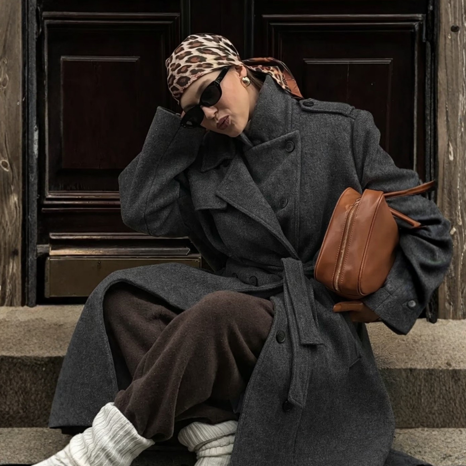 Classic Belted Trench Coat