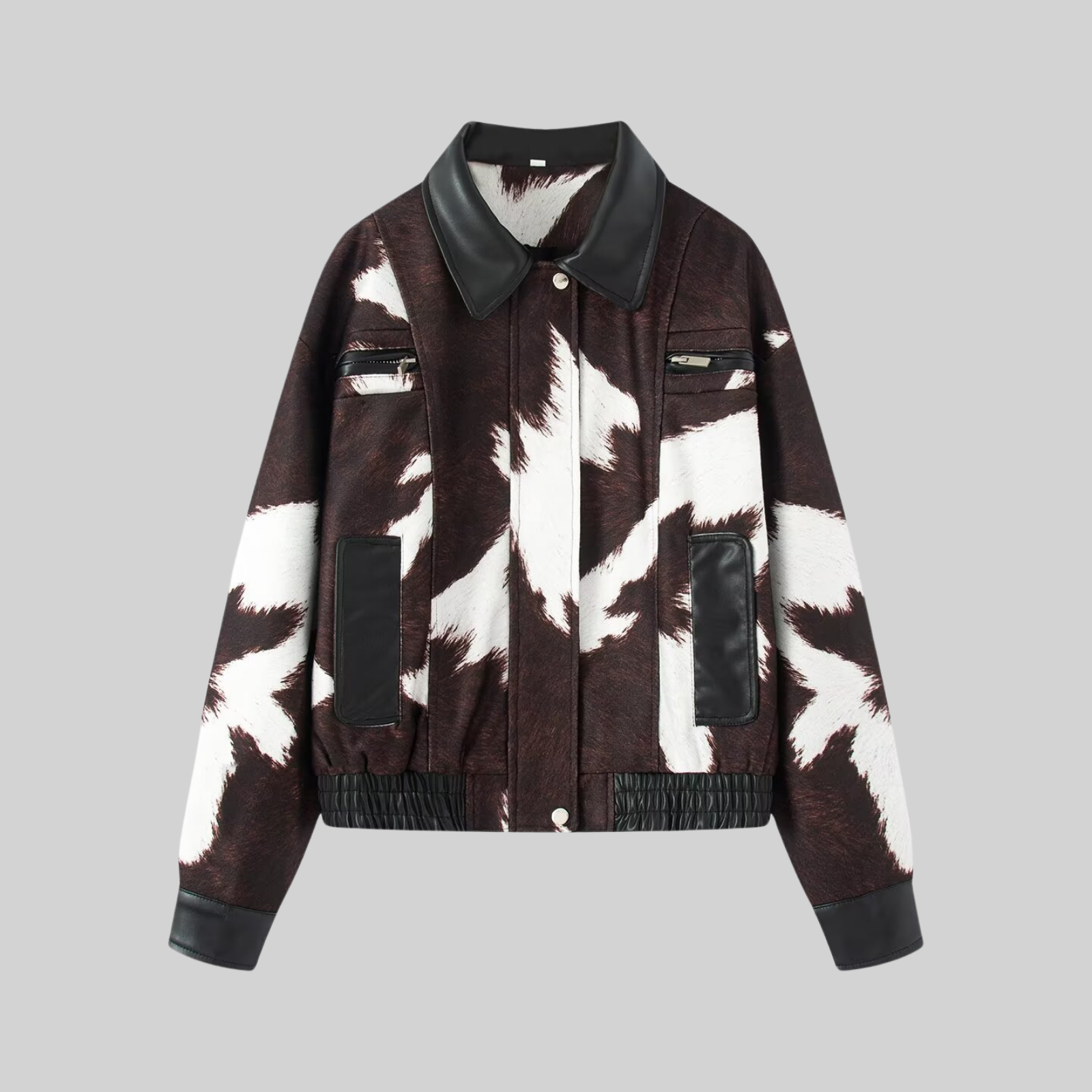 Cow Print Jacket