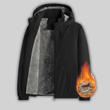 Fleece Lined Hooded Jacket