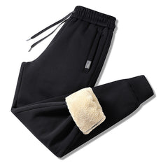 Plush Lined Cotton Winter Pants