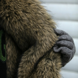 Retro Fleece Lined Coat