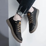 Oxford Leather Sneakers