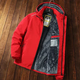 Fleece-Lined Hooded Coat