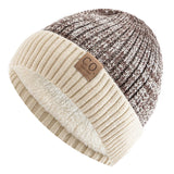 Unisex Two-Tone Winter Beanie