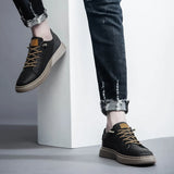 Oxford Leather Sneakers