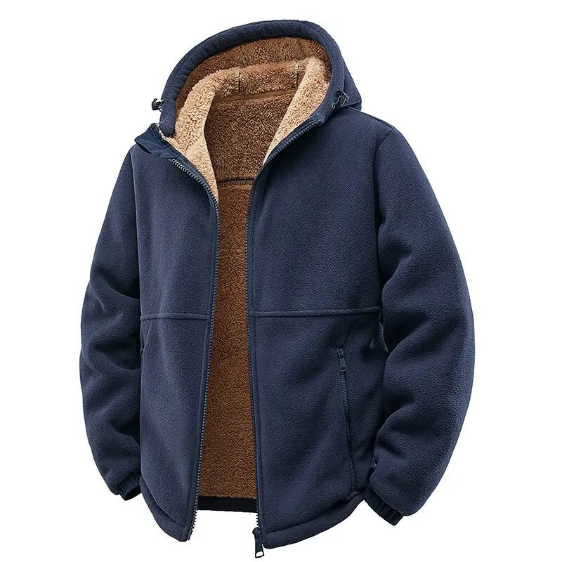 Hooded Lambswool Jacket