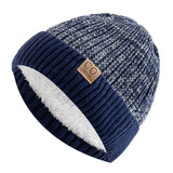 Unisex Two-Tone Winter Beanie