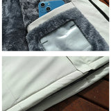 Fleece-Lined Hooded Coat