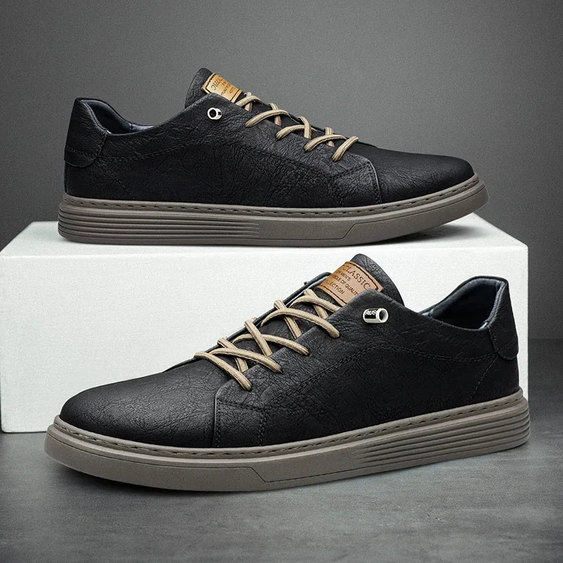 Oxford Leather Sneakers