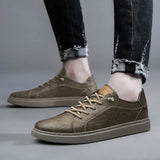 Oxford Leather Sneakers