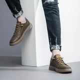 Oxford Leather Sneakers