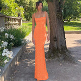 Sexy Backless Floral Dress