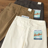 Retro Straight Chino Pants