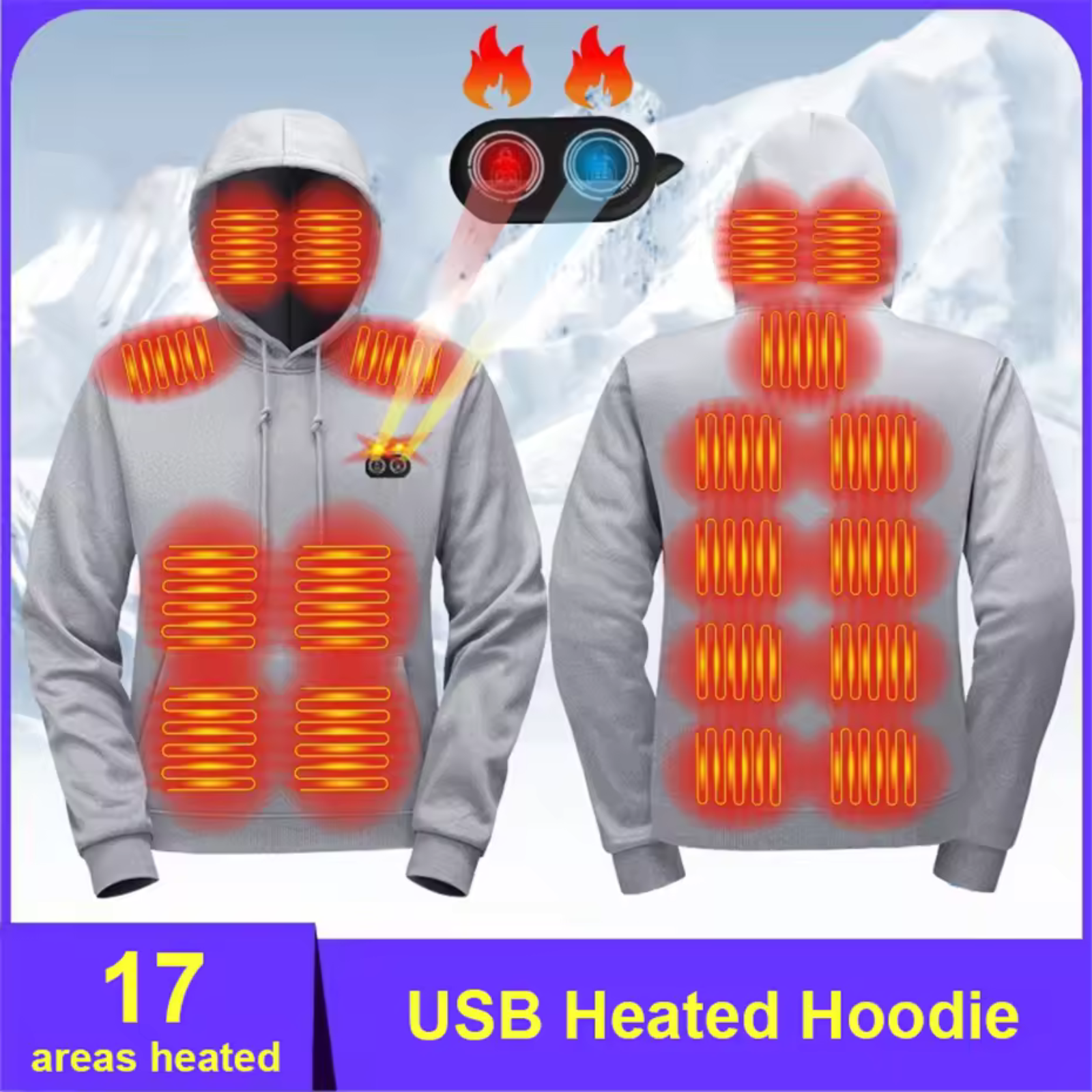 USB Heated Hoodie