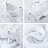 Unisex Camouflage Fleece Sweater