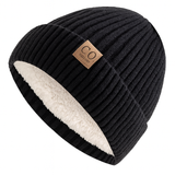 Unisex Two-Tone Winter Beanie