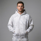 Unisex Camouflage Fleece Hoodie