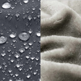 Fleece Lined Hooded Jacket